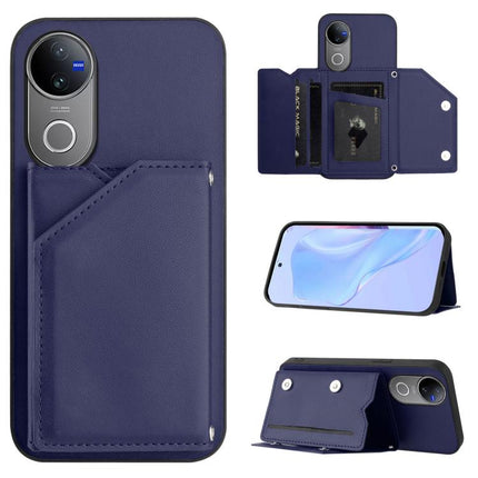 Skin Feel Four Card Slots Phone Case with Wrist Strap, For vivo X200s, For vivo Y29 4G / T4x / Y300t, For vivo V50 / V50e, For vivo X200 Ultra