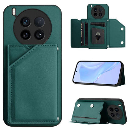 Skin Feel Four Card Slots Phone Case with Wrist Strap, For vivo X200s, For vivo Y29 4G / T4x / Y300t, For vivo V50 / V50e, For vivo X200 Ultra