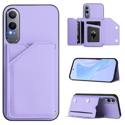 Skin Feel Four Card Slots Phone Case with Wrist Strap, For OnePlus 13T, For OnePlus Ace 5 / Ace 5 Pro, For OnePlus Nord 4, For OnePlus Nord CE4 Lite 5G