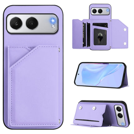 Skin Feel Four Card Slots Phone Case with Wrist Strap, For OnePlus 13T, For OnePlus Ace 5 / Ace 5 Pro, For OnePlus Nord 4, For OnePlus Nord CE4 Lite 5G