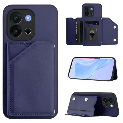 Skin Feel Four Card Slots Phone Case with Wrist Strap, For OnePlus 13T, For OnePlus Ace 5 / Ace 5 Pro, For OnePlus Nord 4, For OnePlus Nord CE4 Lite 5G