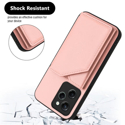 Skin Feel Four Card Slots Phone Case with Wrist Strap, For Xiaomi Poco X5 Pro, For Xiaomi Poco X5