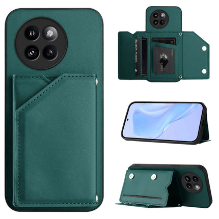 Skin Feel Four Card Slots Phone Case with Wrist Strap, For Xiaomi 15 Ultra, For Xiaomi Poco X7 Pro, For Xiaomi Poco F6, For Xiaomi Civi 4 Pro