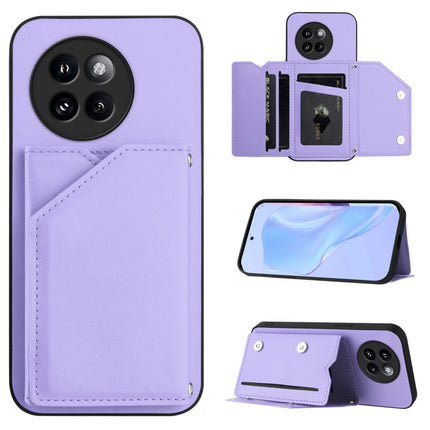 Skin Feel Four Card Slots Phone Case with Wrist Strap, For Xiaomi 15 Ultra, For Xiaomi Poco X7 Pro, For Xiaomi Poco F6, For Xiaomi Civi 4 Pro