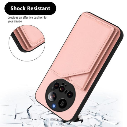 Skin Feel Four Card Slots Phone Case with Wrist Strap, For Xiaomi 15 Ultra, For Xiaomi Poco X7 Pro, For Xiaomi Poco F6, For Xiaomi Civi 4 Pro