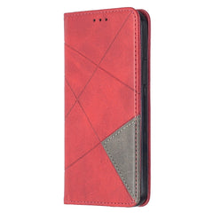 Rhombus Texture Horizontal Flip Magnetic Leather Case with Holder & Card Slots, For Xiaomi Redmi 9A, For Xiaomi Redmi 9C, For iPhone 12 mini, For iPhone 12 / 12 Pro, For iPhone 12 Pro Max