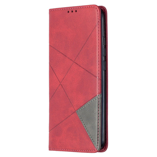 Rhombus Texture Horizontal Flip Magnetic Leather Case with Holder & Card Slots, For Xiaomi Redmi 9A, For Xiaomi Redmi 9C, For iPhone 12 mini, For iPhone 12 / 12 Pro