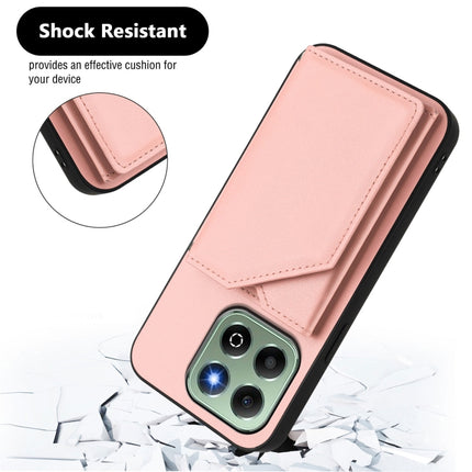 Skin Feel Four Card Slots Phone Case with Wrist Strap, For Honor X6b, For Honor 200, For Honor 200 Pro, For Honor 200 Lite 5G