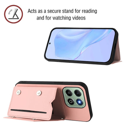 Skin Feel Four Card Slots Phone Case with Wrist Strap, For Honor X6b, For Honor 200, For Honor 200 Pro, For Honor 200 Lite 5G