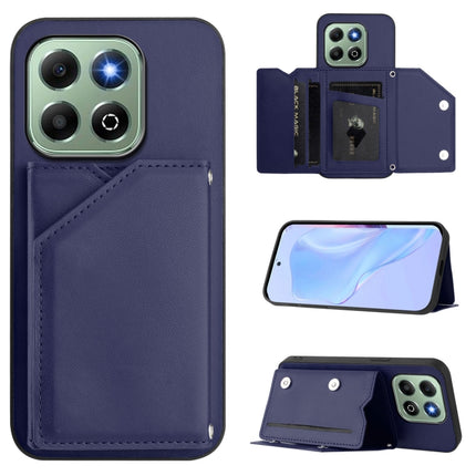 Skin Feel Four Card Slots Phone Case with Wrist Strap, For Honor X6b, For Honor 200, For Honor 200 Pro, For Honor 200 Lite 5G