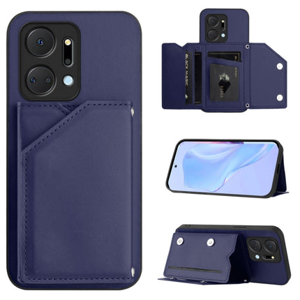 Skin Feel Four Card Slots Phone Case with Wrist Strap, For Honor X50i / 90 Lite, For Honor 90, For Honor X7A / Play7T, For Honor X8A