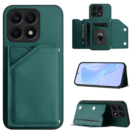Skin Feel Four Card Slots Phone Case with Wrist Strap, For Honor X50i / 90 Lite, For Honor 90, For Honor X7A / Play7T, For Honor X8A