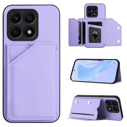 Skin Feel Four Card Slots Phone Case with Wrist Strap, For Honor X50i / 90 Lite, For Honor 90, For Honor X7A / Play7T, For Honor X8A