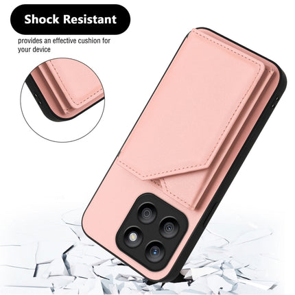 Skin Feel Four Card Slots Phone Case with Wrist Strap, For Honor X8b Global, For Honor X9b / Magic6 Lite, For Honor X7b / Play 8T, For Honor X6A Global