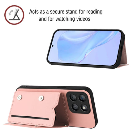 Skin Feel Four Card Slots Phone Case with Wrist Strap, For Honor X8b Global, For Honor X9b / Magic6 Lite, For Honor X7b / Play 8T, For Honor X6A Global