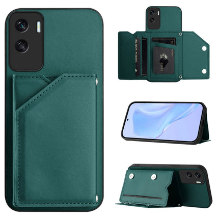 Skin Feel Four Card Slots Phone Case with Wrist Strap, For Honor X50i / 90 Lite, For Honor 90, For Honor X7A / Play7T, For Honor X8A