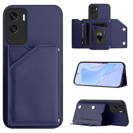 Skin Feel Four Card Slots Phone Case with Wrist Strap, For Honor X50i / 90 Lite, For Honor 90, For Honor X7A / Play7T, For Honor X8A