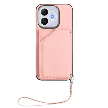 Skin Feel Four Card Slots Phone Case with Wrist Strap, For Honor 400 Lite Global / X70i, For Honor X8c 4G, For Honor X60 Pro / X9c / Magic7 Lite, For Honor X60 / X9c Smart