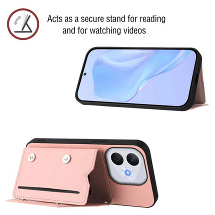 Skin Feel Four Card Slots Phone Case with Wrist Strap, For Honor 400 Lite Global / X70i, For Honor X8c 4G, For Honor X60 Pro / X9c / Magic7 Lite, For Honor X60 / X9c Smart
