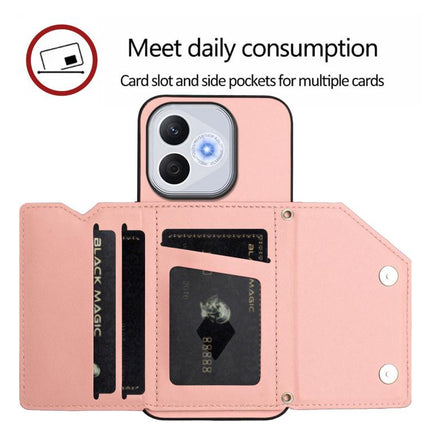 Skin Feel Four Card Slots Phone Case with Wrist Strap, For Honor 400 Lite Global / X70i, For Honor X8c 4G, For Honor X60 Pro / X9c / Magic7 Lite, For Honor X60 / X9c Smart