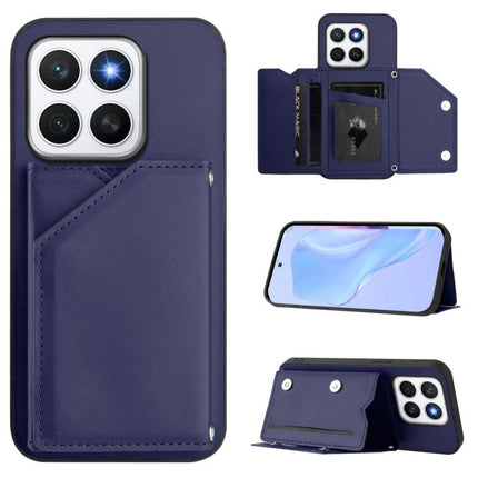 Skin Feel Four Card Slots Phone Case with Wrist Strap, For Honor 400 Lite Global / X70i, For Honor X8c 4G, For Honor X60 Pro / X9c / Magic7 Lite, For Honor X60 / X9c Smart