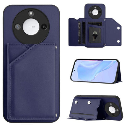 Skin Feel Four Card Slots Phone Case with Wrist Strap, For Honor 400 Lite Global / X70i, For Honor X8c 4G, For Honor X60 Pro / X9c / Magic7 Lite, For Honor X60 / X9c Smart