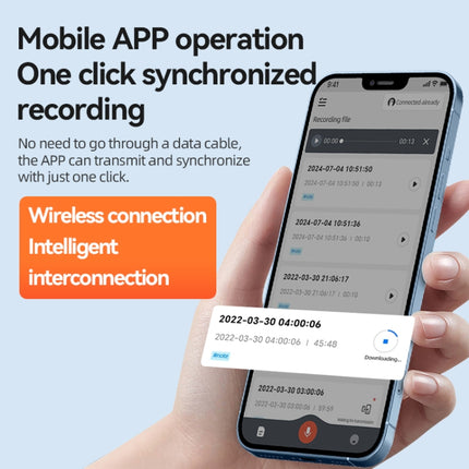 Q70A Magnetic Noise Reduction Voice Recording Pen Support APP Control