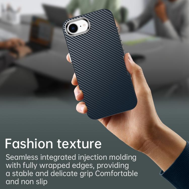 Carbon Fiber Series IMD Phone Case, For iPhone 16e, For iPhone 16 Pro Max, For iPhone 16 Pro, For iPhone 16 Plus, For iPhone 16, For iPhone 15 Pro Max