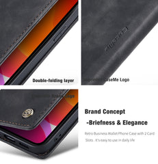 CaseMe-013 Multifunctional Retro Frosted Horizontal Flip Leather Case with Card Slot & Holder & Wallet, For iPhone 12 Pro Max, For iPhone 12 / 12 Pro, For iPhone 12 mini, For OnePlus Nord