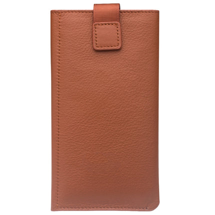 QIALINO Nappa Texture Top-grain Leather Horizontal Flip Wallet Case with Card Slots