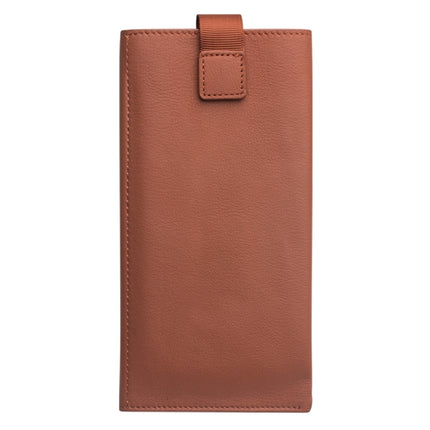 QIALINO Nappa Texture Top-grain Leather Horizontal Flip Wallet Case with Card Slots