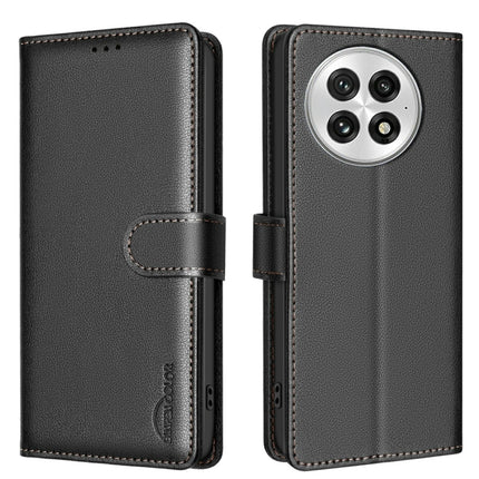 Litchi Texture RFID Anti-theft Leather Phone Case, For OnePlus 13