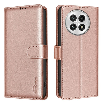 Litchi Texture RFID Anti-theft Leather Phone Case, For OnePlus 13