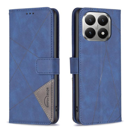Magnetic Buckle Rhombus Texture Leather Phone Case, For Xiaomi 15T 5G, For Xiaomi Poco F7 5G Global, For Xiaomi Poco C71, For Xiaomi Poco F7 Pro / F7 Ultra