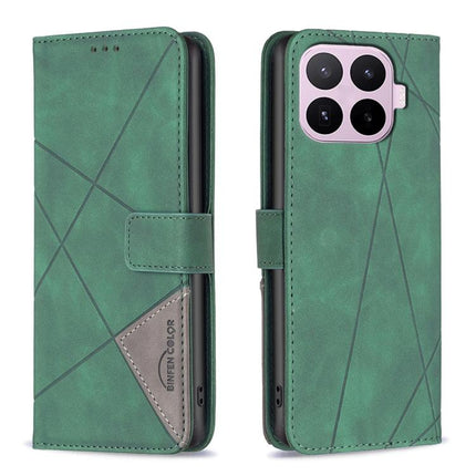 Magnetic Buckle Rhombus Texture Leather Phone Case, For Xiaomi 17T Pro 5G, For Xiaomi 17T 5G, For Xiaomi Poco M7 4G 169mm, For Xiaomi 15T Pro 5G