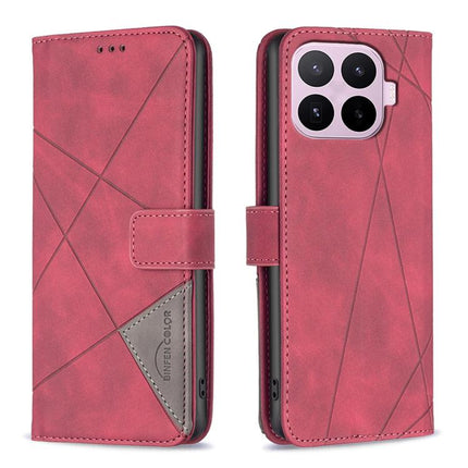 Magnetic Buckle Rhombus Texture Leather Phone Case, For Xiaomi 17T Pro 5G, For Xiaomi 17T 5G, For Xiaomi Poco M7 4G 169mm, For Xiaomi 15T Pro 5G