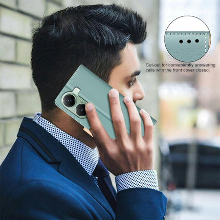 Color Matching RFID Anti-theft Leather Phone Case, For Xiaomi Poco X7 Pro, For Xiaomi 15 Pro, For Xiaomi 15