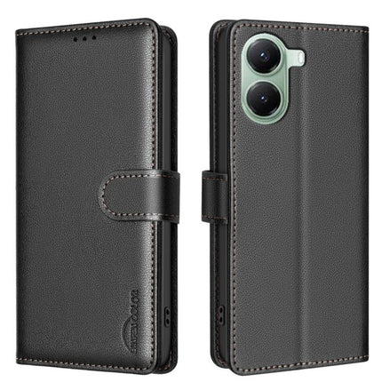 Litchi Texture RFID Anti-theft Leather Phone Case, For Xiaomi Poco X7 Pro, For Xiaomi 15 Pro, For Xiaomi 15
