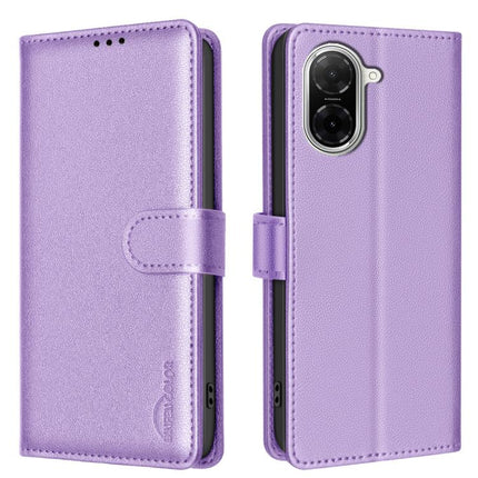 Litchi Texture RFID Anti-theft Leather Phone Case, For Xiaomi 15T 5G, For Xiaomi Poco F7 5G Global, For Xiaomi Poco C71, For Xiaomi Poco F7 Pro / F7 Ultra