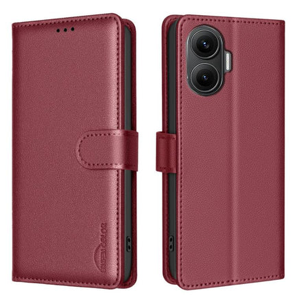 Litchi Texture RFID Anti-theft Leather Phone Case, For Xiaomi 15T 5G, For Xiaomi Poco F7 5G Global, For Xiaomi Poco C71, For Xiaomi Poco F7 Pro / F7 Ultra