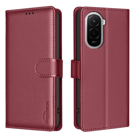 Litchi Texture RFID Anti-theft Leather Phone Case, For Xiaomi 17T Pro 5G, For Xiaomi 17T 5G, For Xiaomi Poco M7 4G 169mm, For Xiaomi 15T Pro 5G