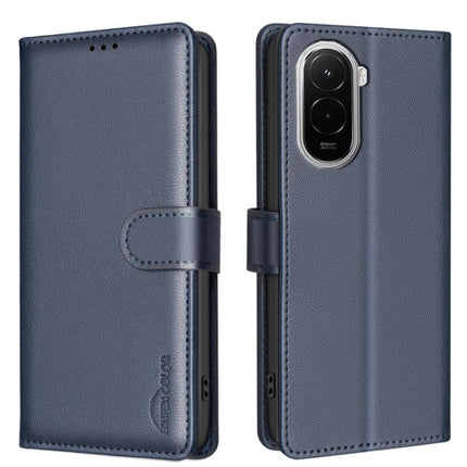 Litchi Texture RFID Anti-theft Leather Phone Case, For Xiaomi 17T Pro 5G, For Xiaomi 17T 5G, For Xiaomi Poco M7 4G 169mm, For Xiaomi 15T Pro 5G
