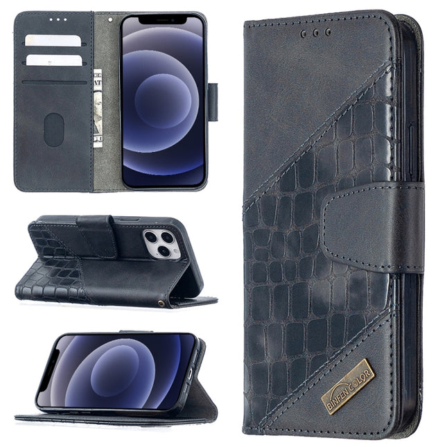 Matching Color Crocodile Texture Horizontal Flip PU Leather Case with Wallet & Holder & Card Slots, For iPhone 12 mini, For iPhone 12 / 12 Pro, For iPhone 12 Pro Max, For Nokia 5.3