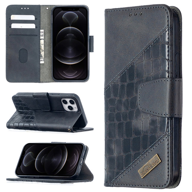 Matching Color Crocodile Texture Horizontal Flip PU Leather Case with Wallet & Holder & Card Slots, For iPhone 12 mini, For iPhone 12 / 12 Pro, For iPhone 12 Pro Max, For Nokia 5.3