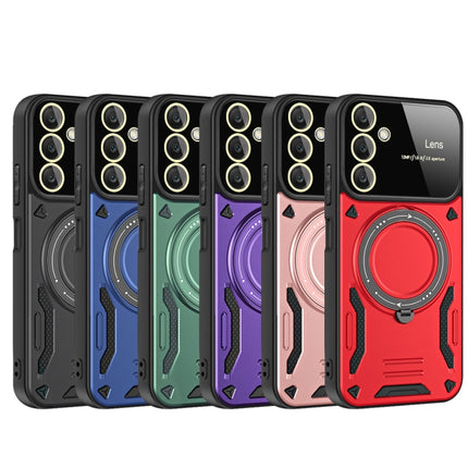 Large Window MagSafe Holder Phone Case, For Samsung Galaxy A25 5G Global, For Samsung Galaxy A04e / F04 / M04, For Samsung Galaxy A13, For Samsung Galaxy A32 4G