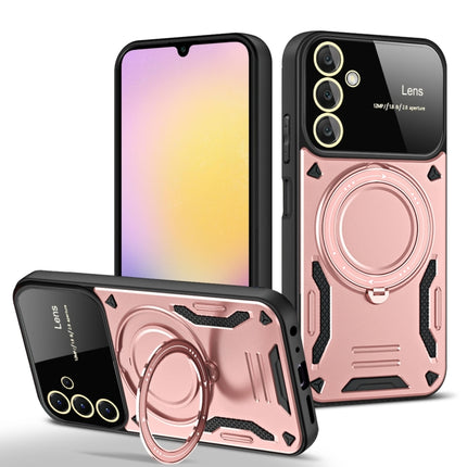 Large Window MagSafe Holder Phone Case, For Samsung Galaxy A25 5G Global, For Samsung Galaxy A04e / F04 / M04, For Samsung Galaxy A13, For Samsung Galaxy A32 4G