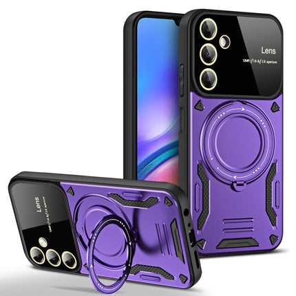 Large Window MagSafe Holder Phone Case, For Samsung Galaxy A56 / A36 5G, For Samsung Galaxy A55 5G, For Samsung Galaxy A35 5G, For Samsung Galaxy A05s