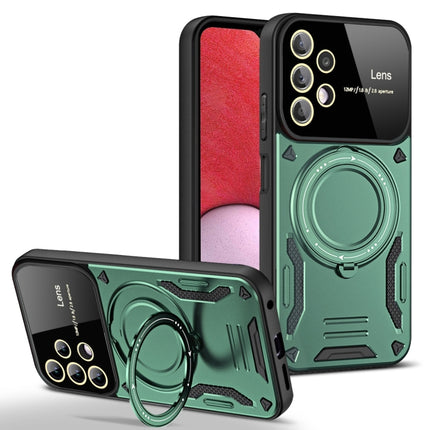 Large Window MagSafe Holder Phone Case, For Samsung Galaxy A25 5G Global, For Samsung Galaxy A04e / F04 / M04, For Samsung Galaxy A13, For Samsung Galaxy A32 4G