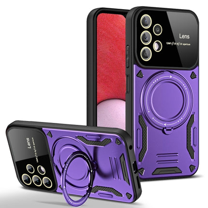 Large Window MagSafe Holder Phone Case, For Samsung Galaxy A25 5G Global, For Samsung Galaxy A04e / F04 / M04, For Samsung Galaxy A13, For Samsung Galaxy A32 4G