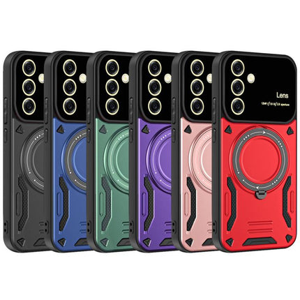 Large Window MagSafe Holder Phone Case, For Samsung Galaxy A56 / A36 5G, For Samsung Galaxy A55 5G, For Samsung Galaxy A35 5G, For Samsung Galaxy A05s